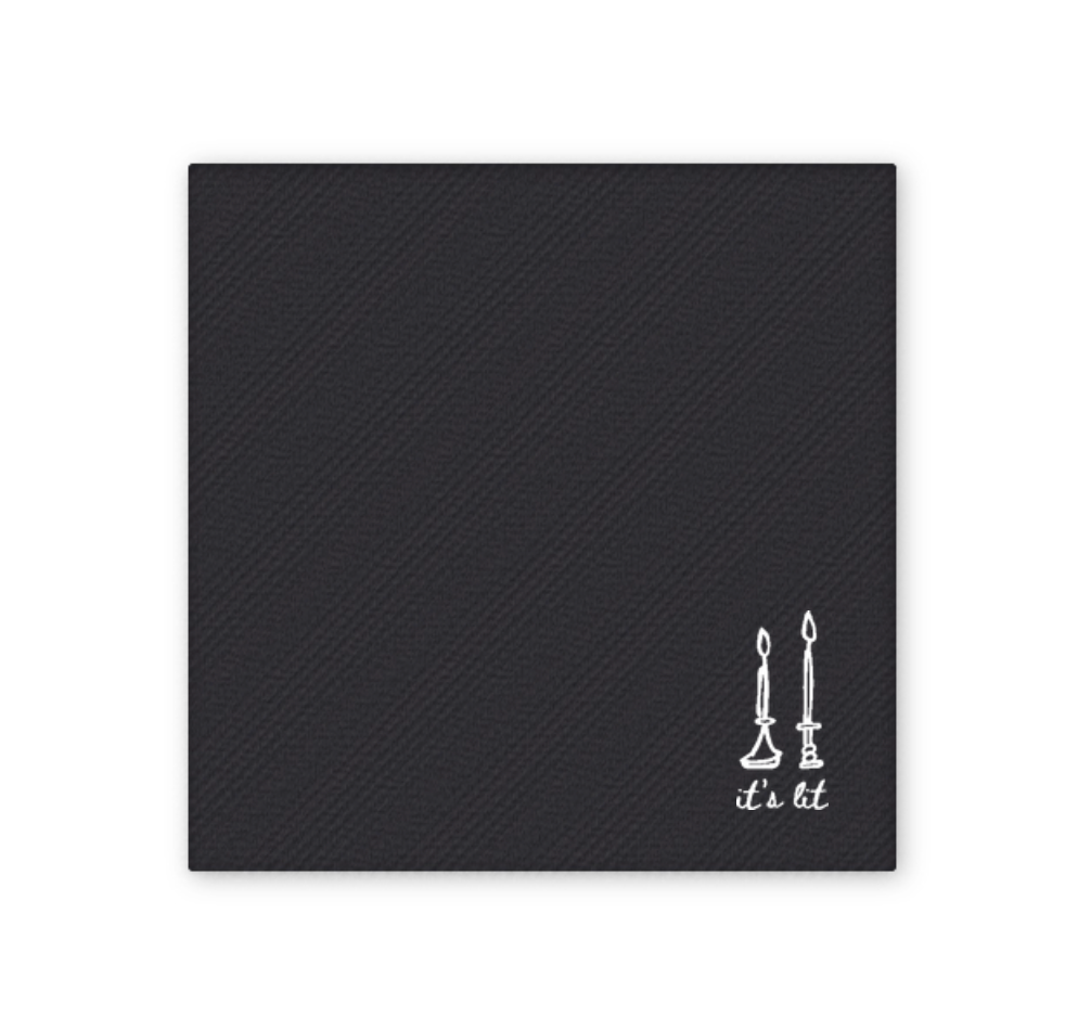 It's Lit Matchbox Cocktail Napkin Set
