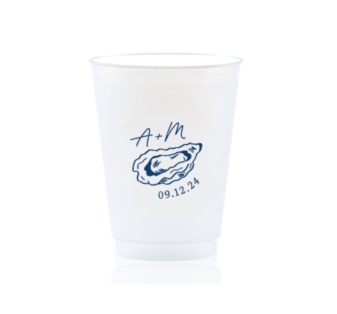 Oyster Frost Flex Plastic Cup