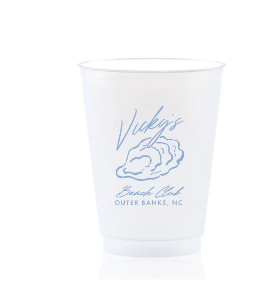 Fully Custom Frost Flex Plastic Cup