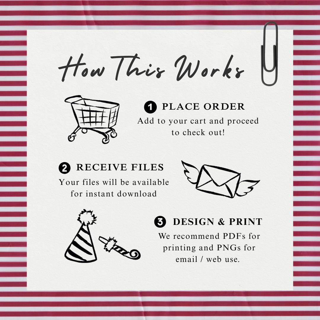 Nautical Coastal Wedding Illustrations: Hand-Drawn Icon Bundle