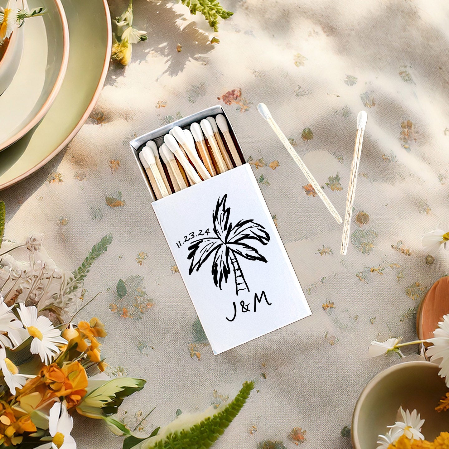 Palm Tree Matchboxes