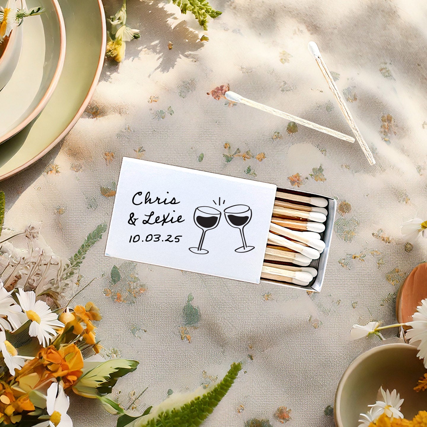 Whimsical Wine Matchboxes