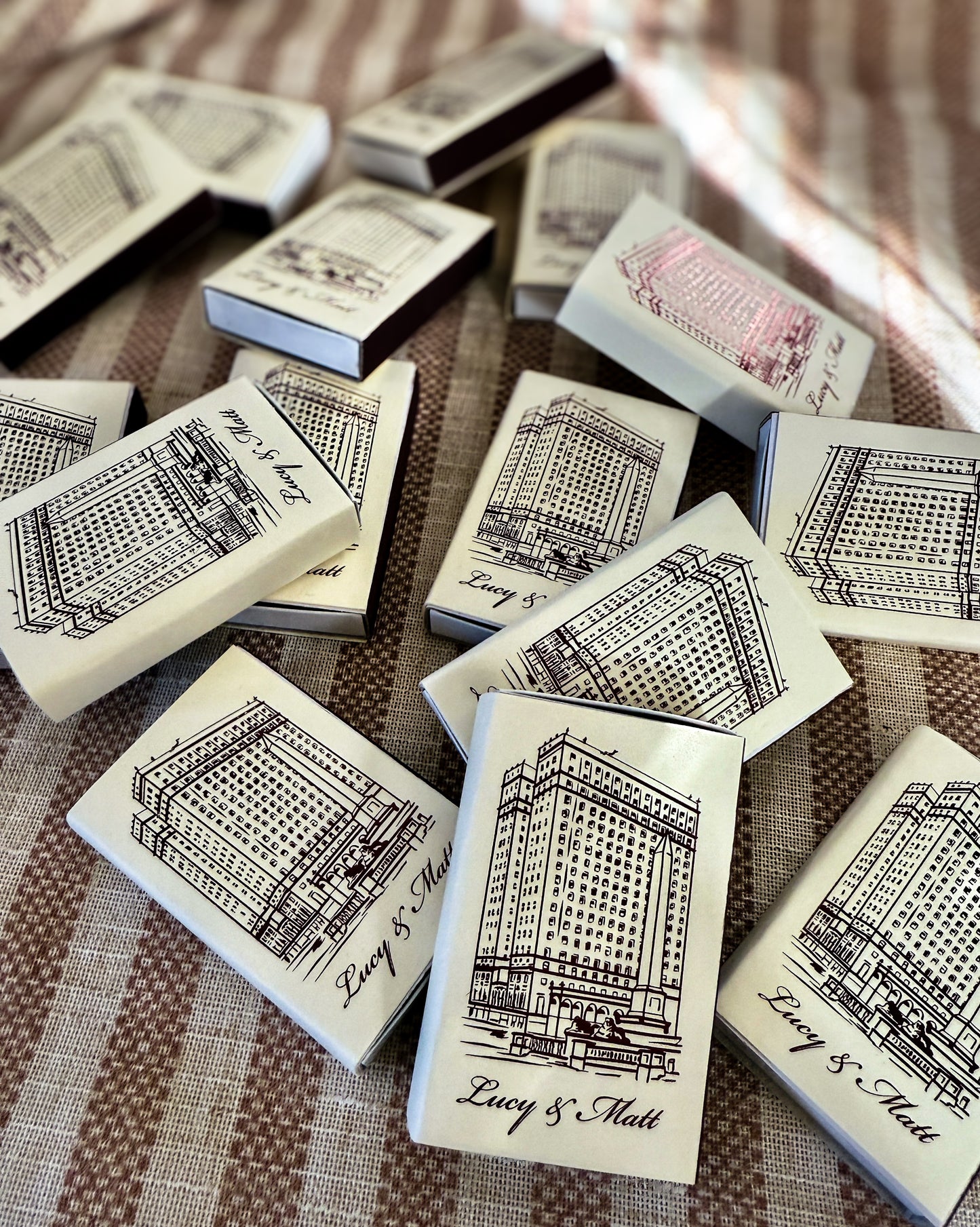 Customizable Venue Matchboxes