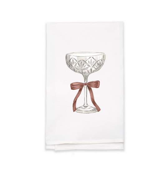 Fizz the Season Tea Towel