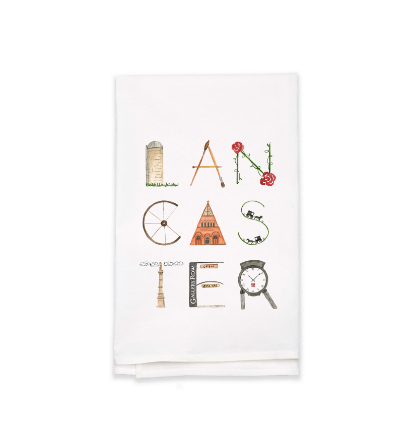 Lancaster Tea Towel