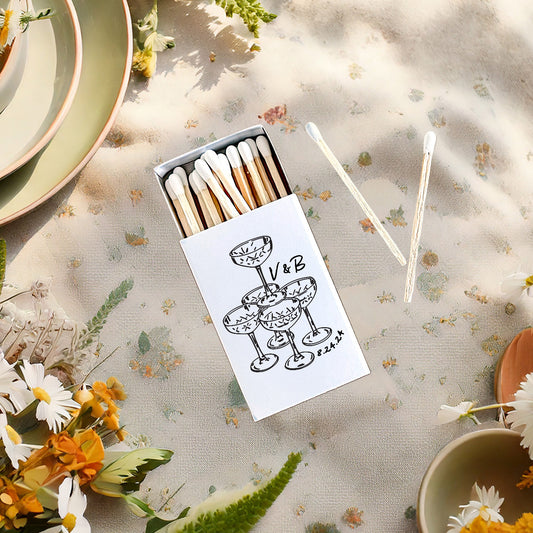 Champagne Tower Matchbox