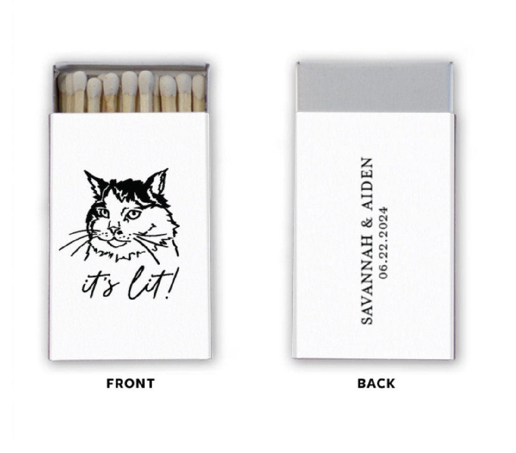 Customizable Pet Matchboxes