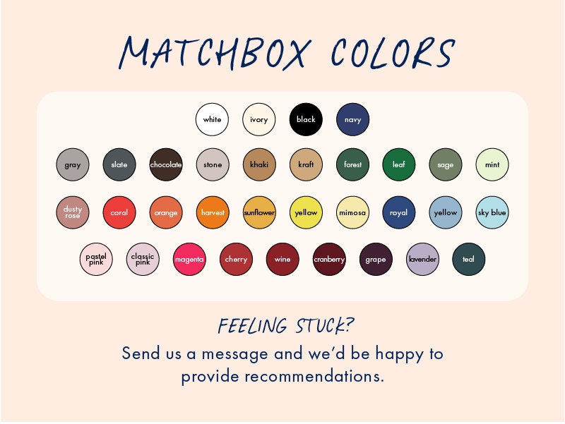 Customizable Pet Matchboxes