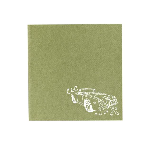 Fully Custom Foil Napkins: Personalized Party Design