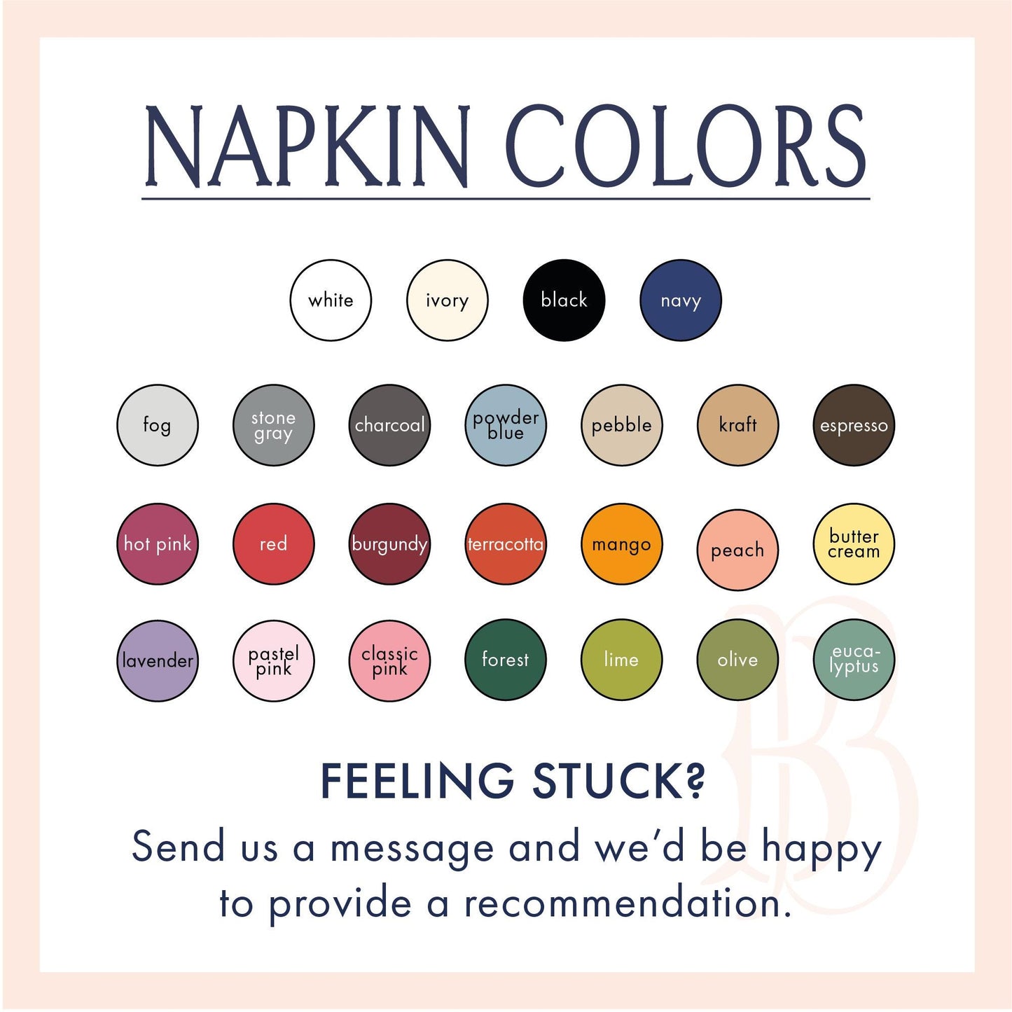 Anchor Crest Cocktail Napkins: Coastal Wedding, Bachelorette Party