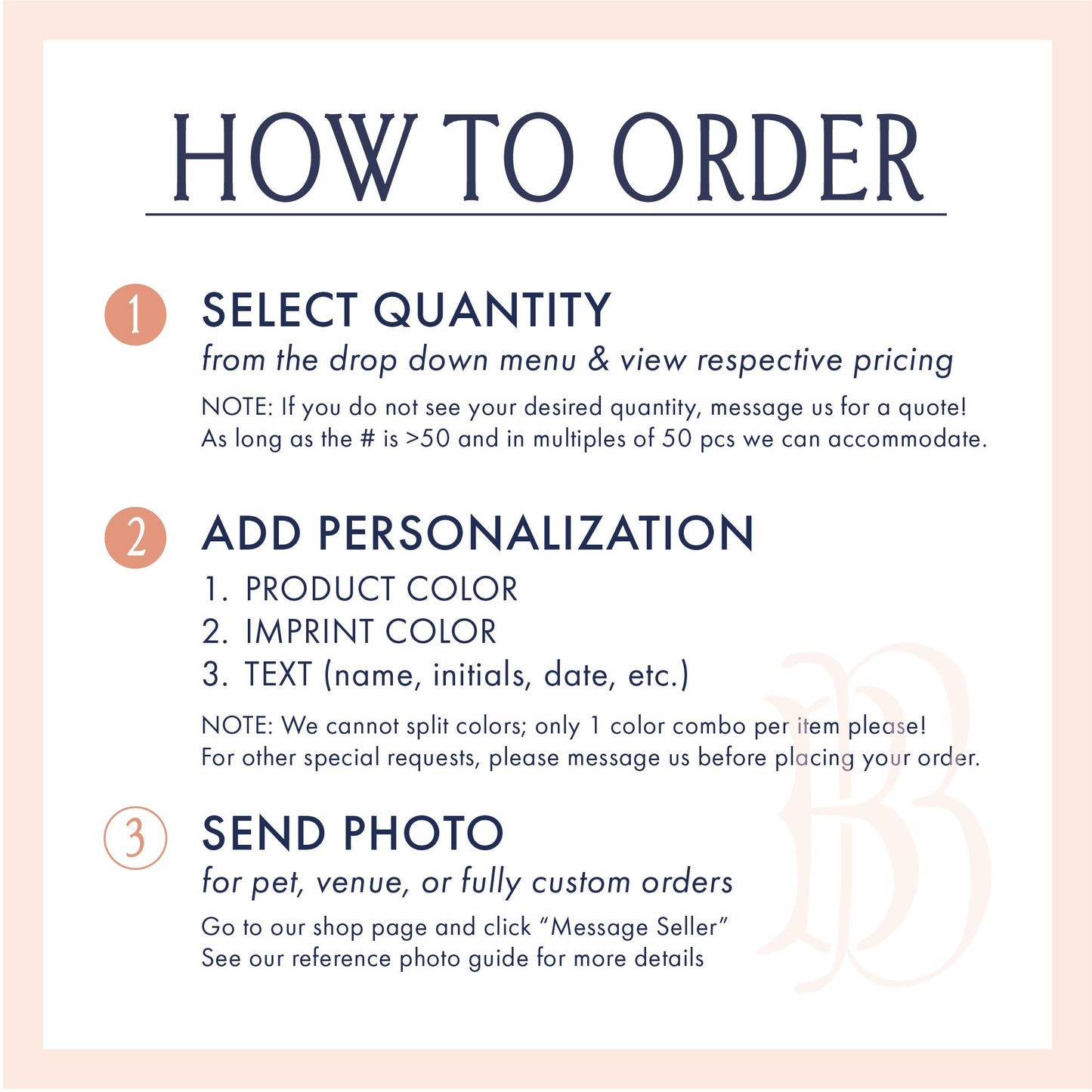 Venue Illustration Guest Towel Napkin