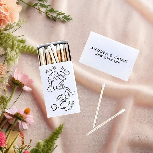 Love Shrimp Matchboxes