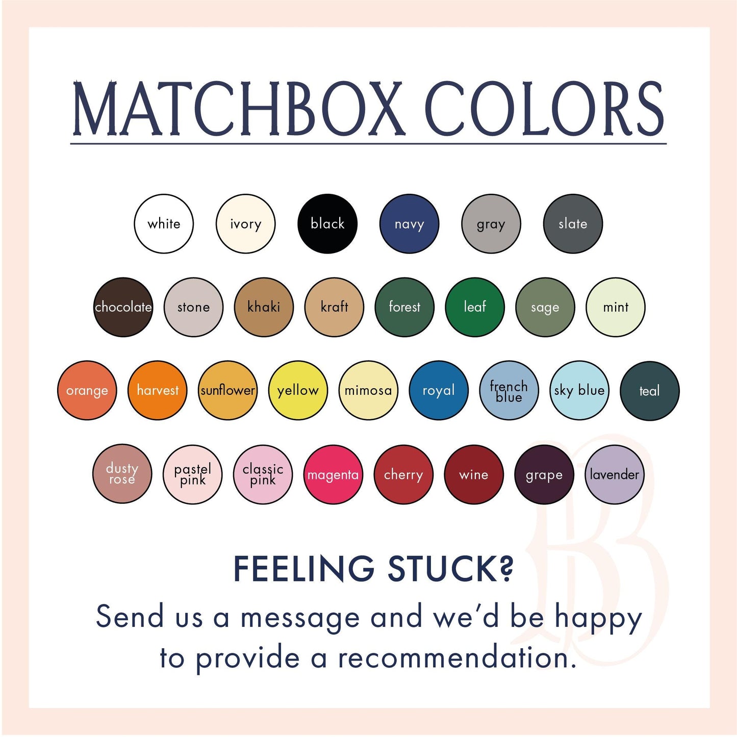 Anchor Crest Matchboxes: Coastal Wedding, Shower Favors