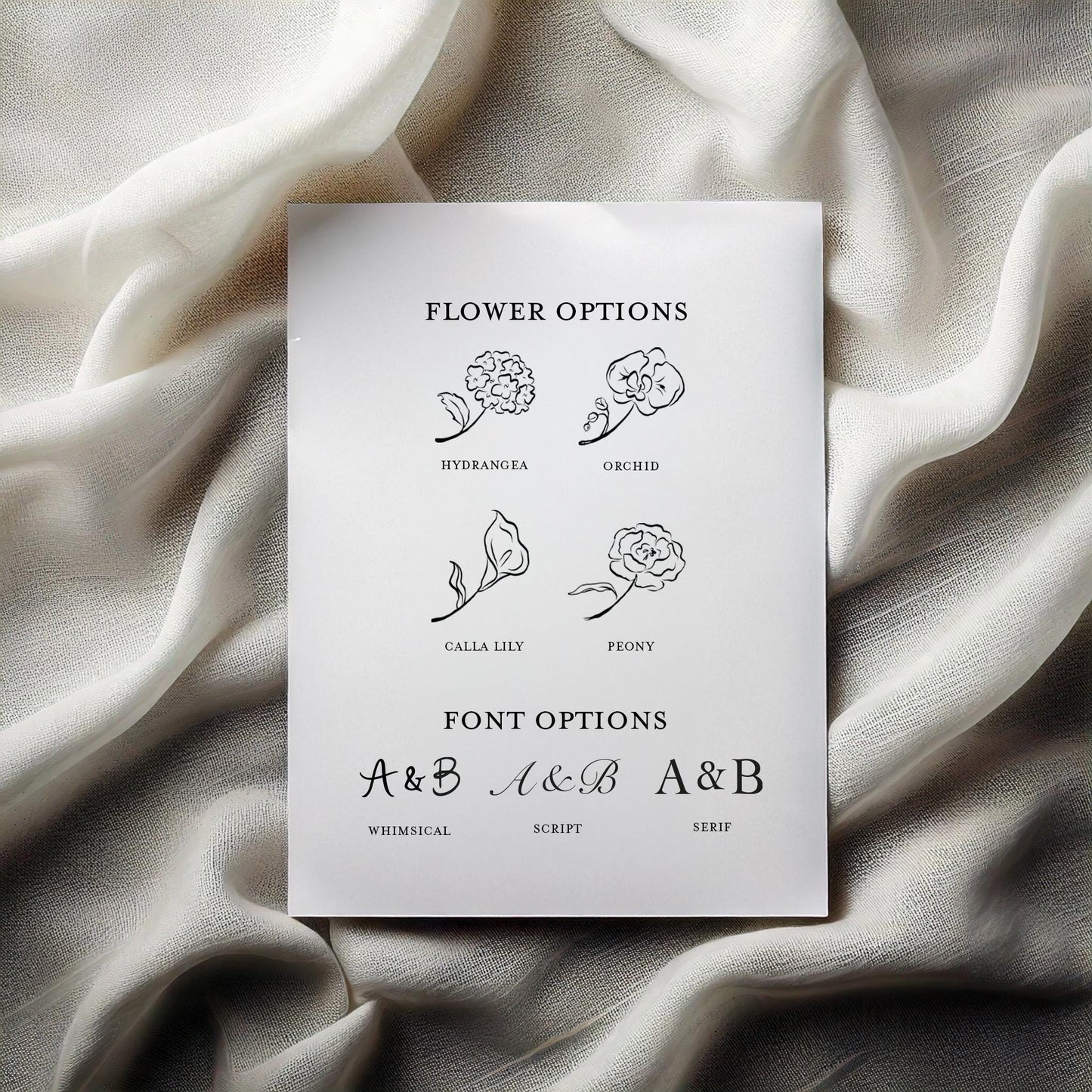 Custom Floral Wedding Cocktail Napkins: Personalized Party Decor