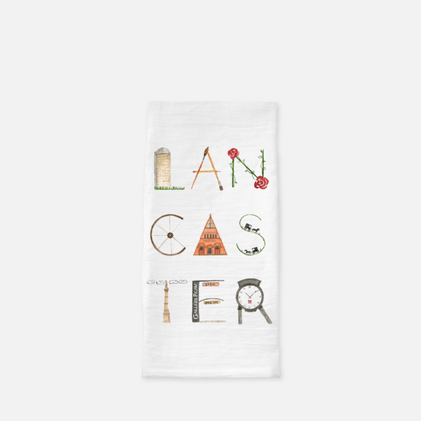Lancaster Tea Towel