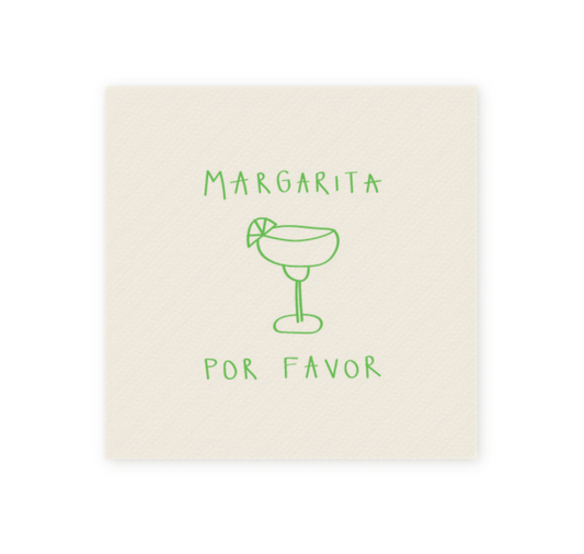 Margarita Por Favor Cocktail Napkin Set