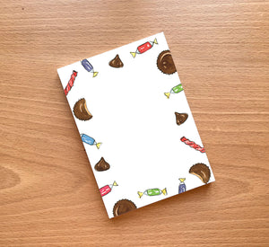 Candy Border Notepad