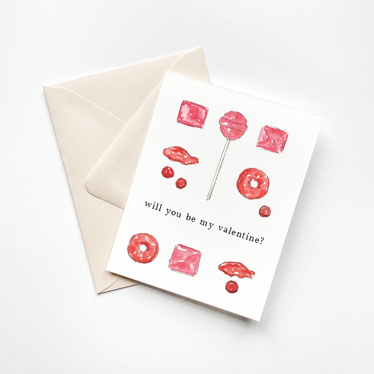 Sweet Valentine's Day Candy Card