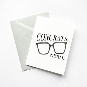 Congrats, Nerd Card