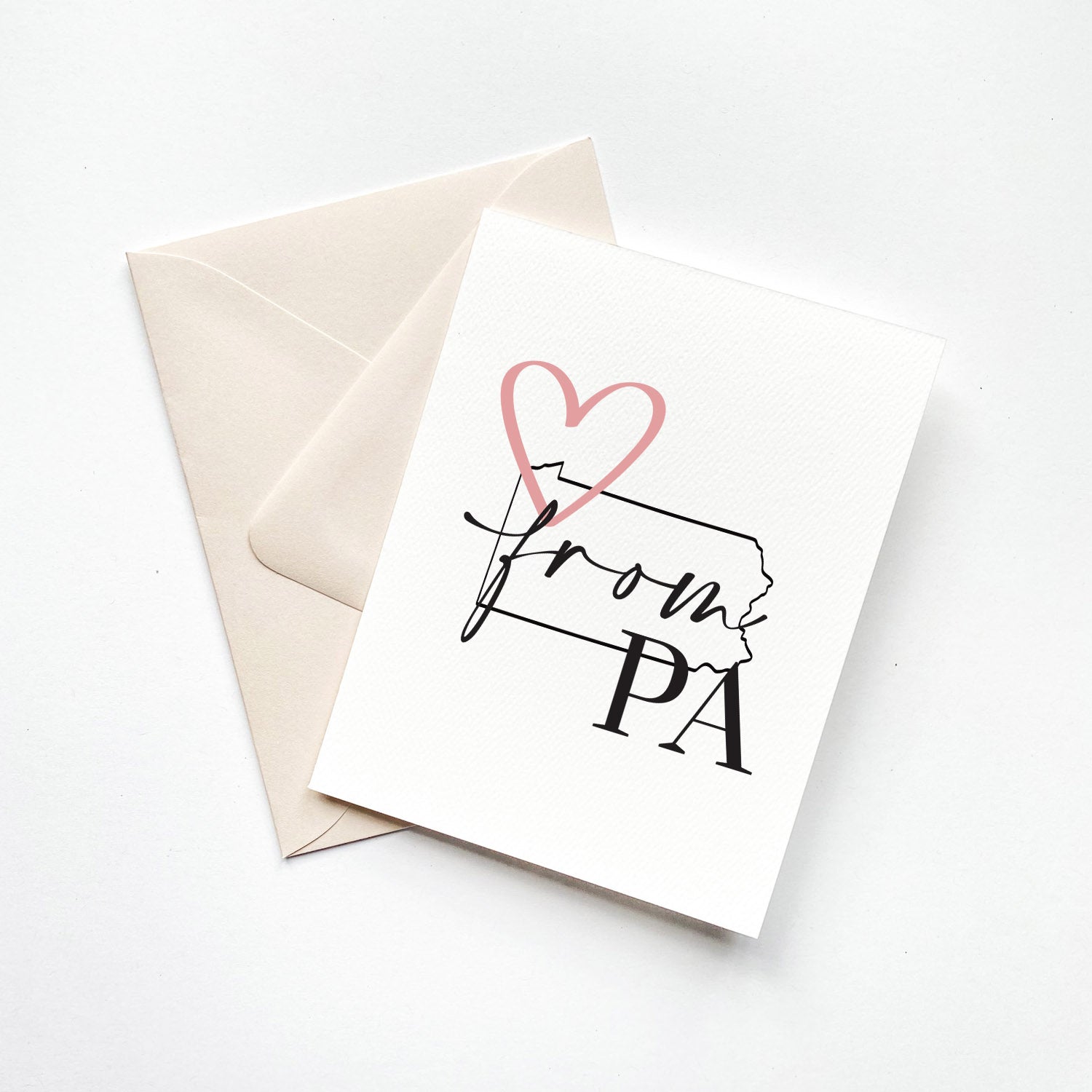 Love from PA Card