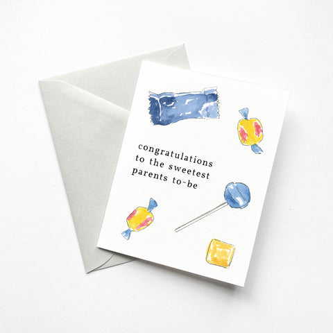Parents To-Be Candy Card