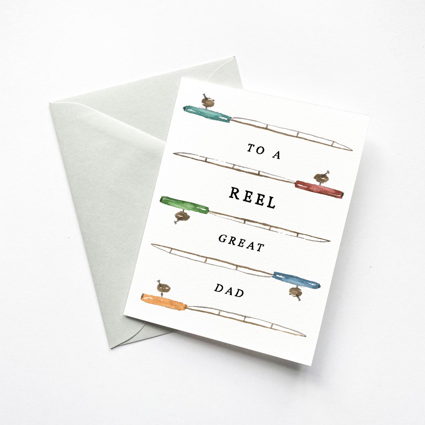 Reel Great Dad Card