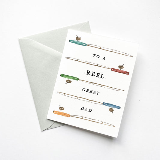 Reel Great Dad Card