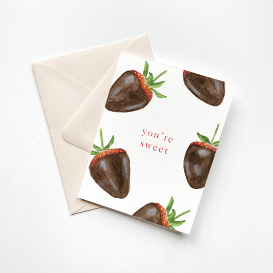 You're Sweet Valentine's Card